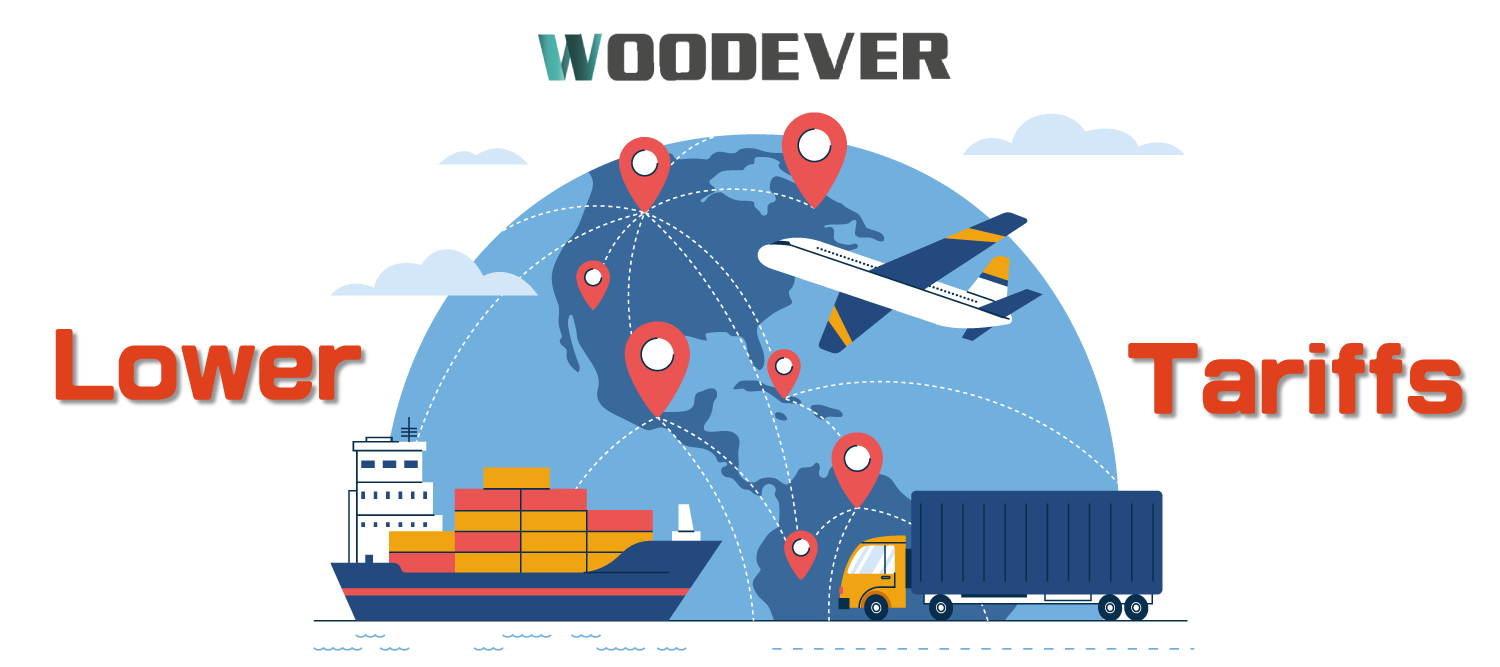 WOODEVER Furniture Vietnam helps global B2B manufacturers to solve the export tariff problem.